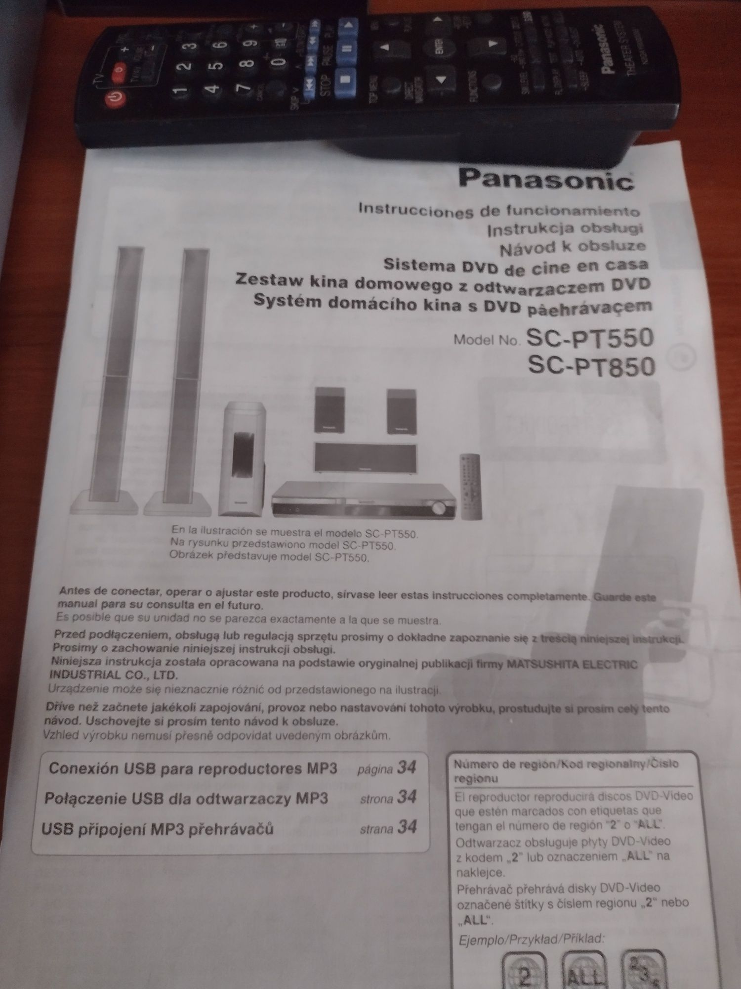 Kino domowe Panasonic