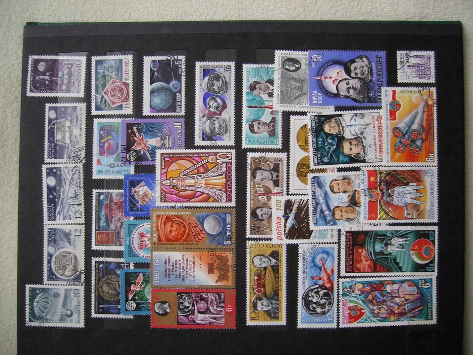 Klaser stare znaczki pocztowe PRL lata 80-90 Filatelistyka