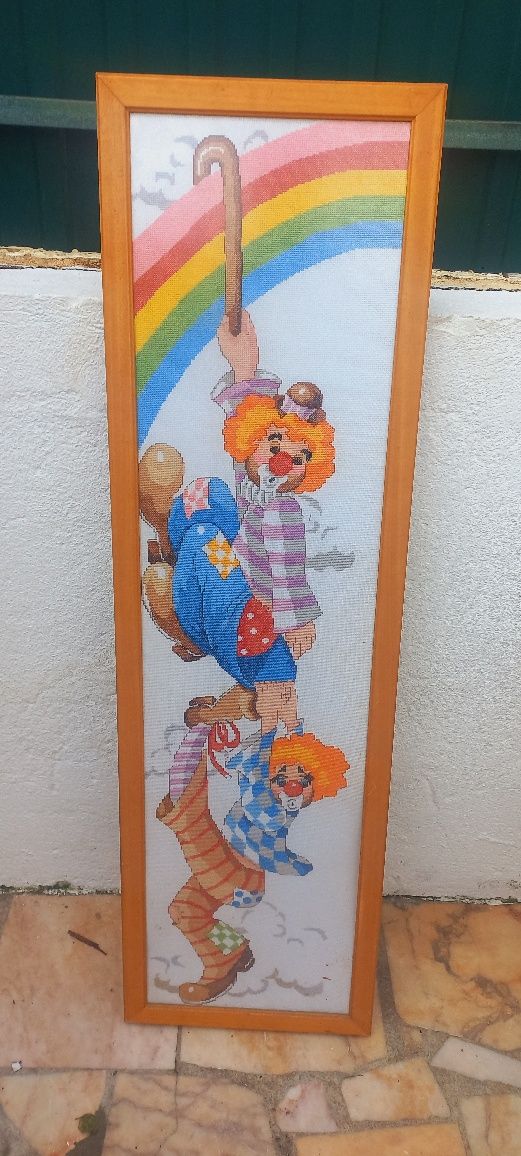 Quadro ponto cruz