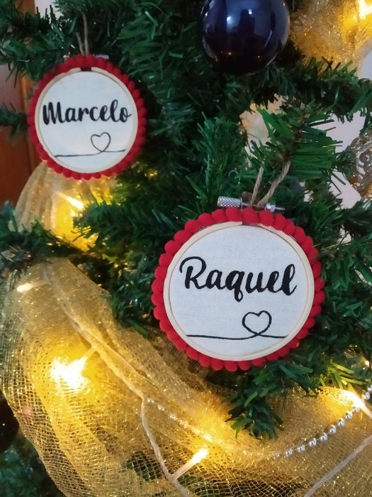 Bolas para arvore de natal personalizadas
