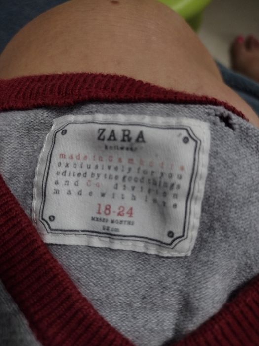 Sweterek,rozmiar 86,Zara
