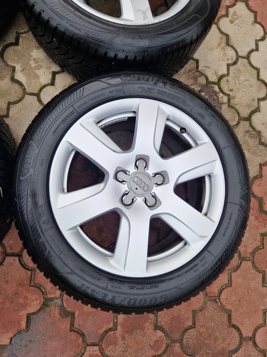 Koła WIELOSEZONOWE Audi A6 C7 C6 225/55/17 GOODYEAR jak nowe