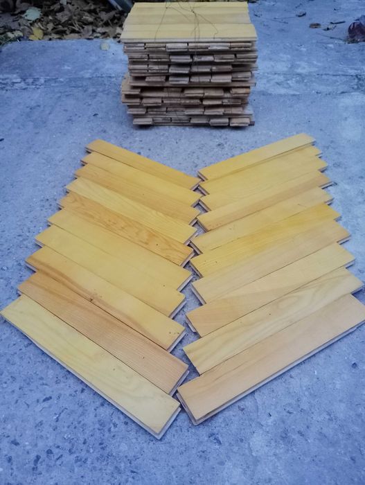 Паркет з ясеня новий 1.2 м. кв.