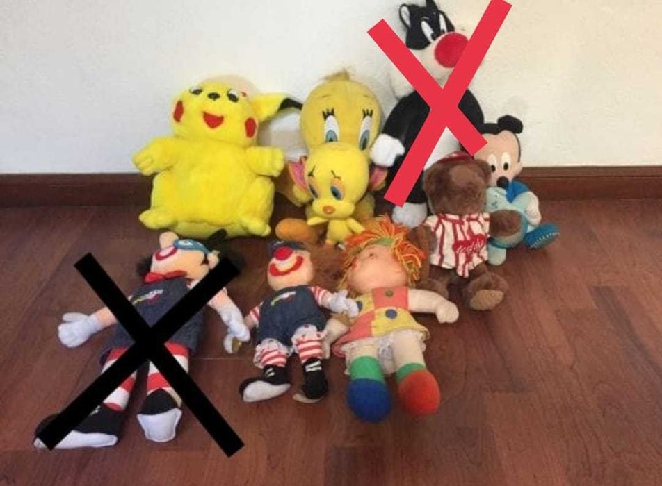 Peluches de séries de TV novos