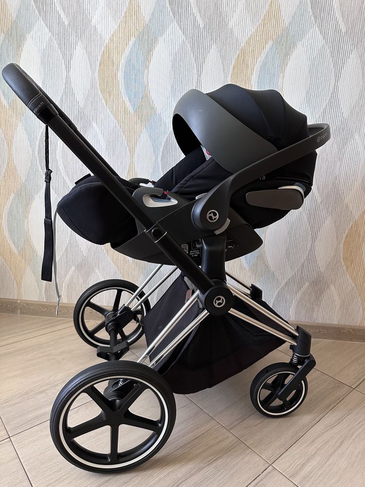 Автолюлька Cybex Cloud Z i-size у подарунок адаптери