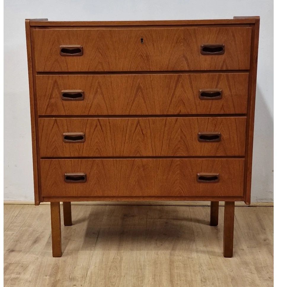 komoda szufladowa mid century modern lata 60 70