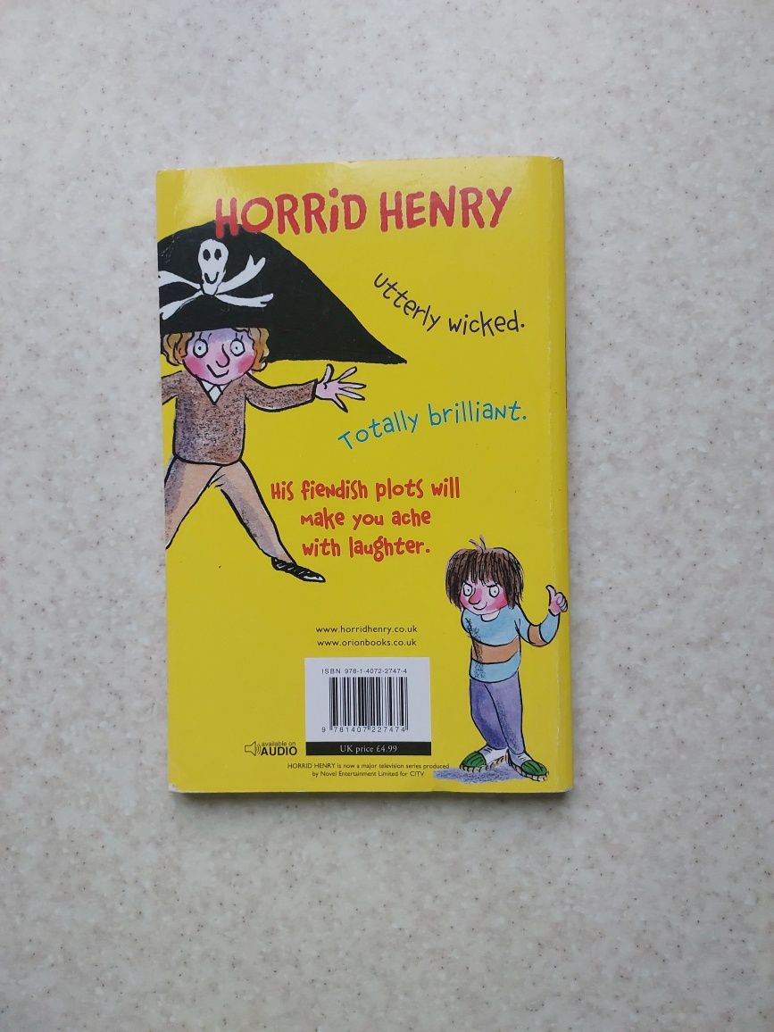 horrid henry robs the bank жахивий генрі грабує банк книга англійською