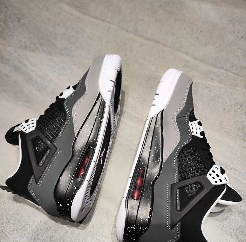 Jordan4Czarny Espadryle.40