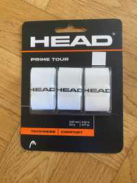 Owijki do rakiet tenisowych HEAD Prime Tour 3 szt. white