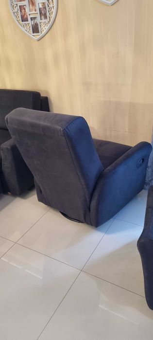 Fotele z funkcją relaks. Bujane i obrotowe. 2szt. Stan idealny.