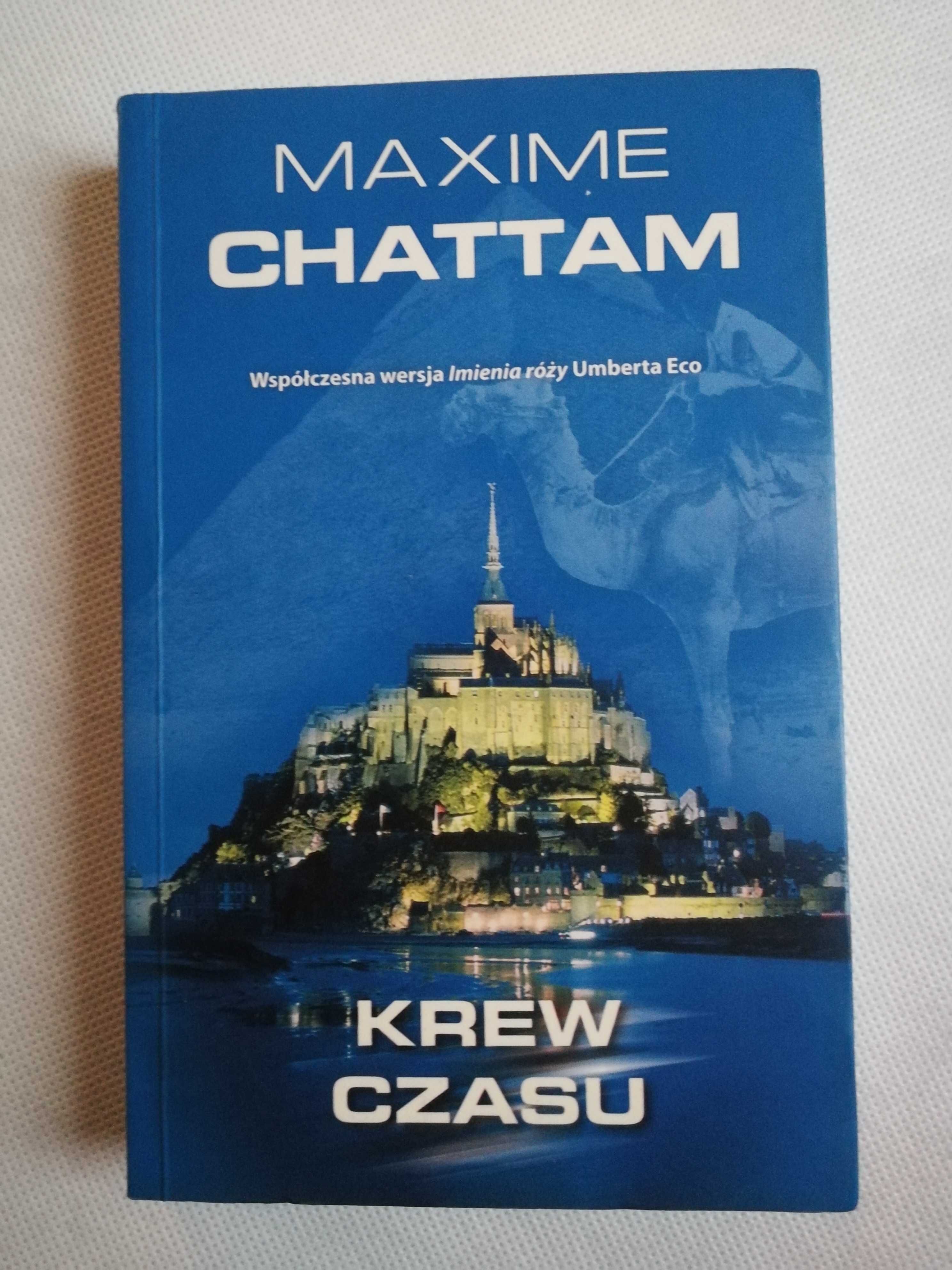 Krew czasu Maxime Chattam