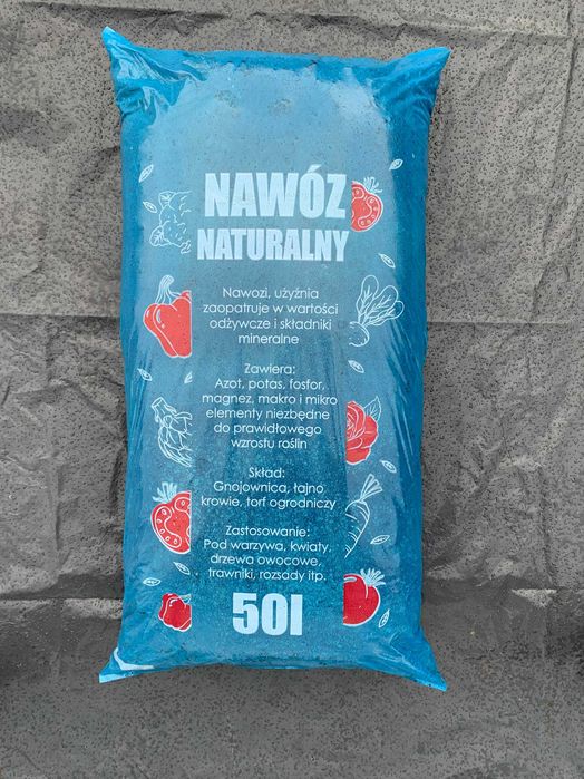 Nawóz Naturalny 50 litrów Garwolin