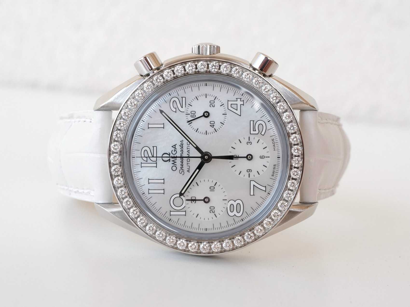 Omega Speedmaster Ladies Chronograph MOP Diamond