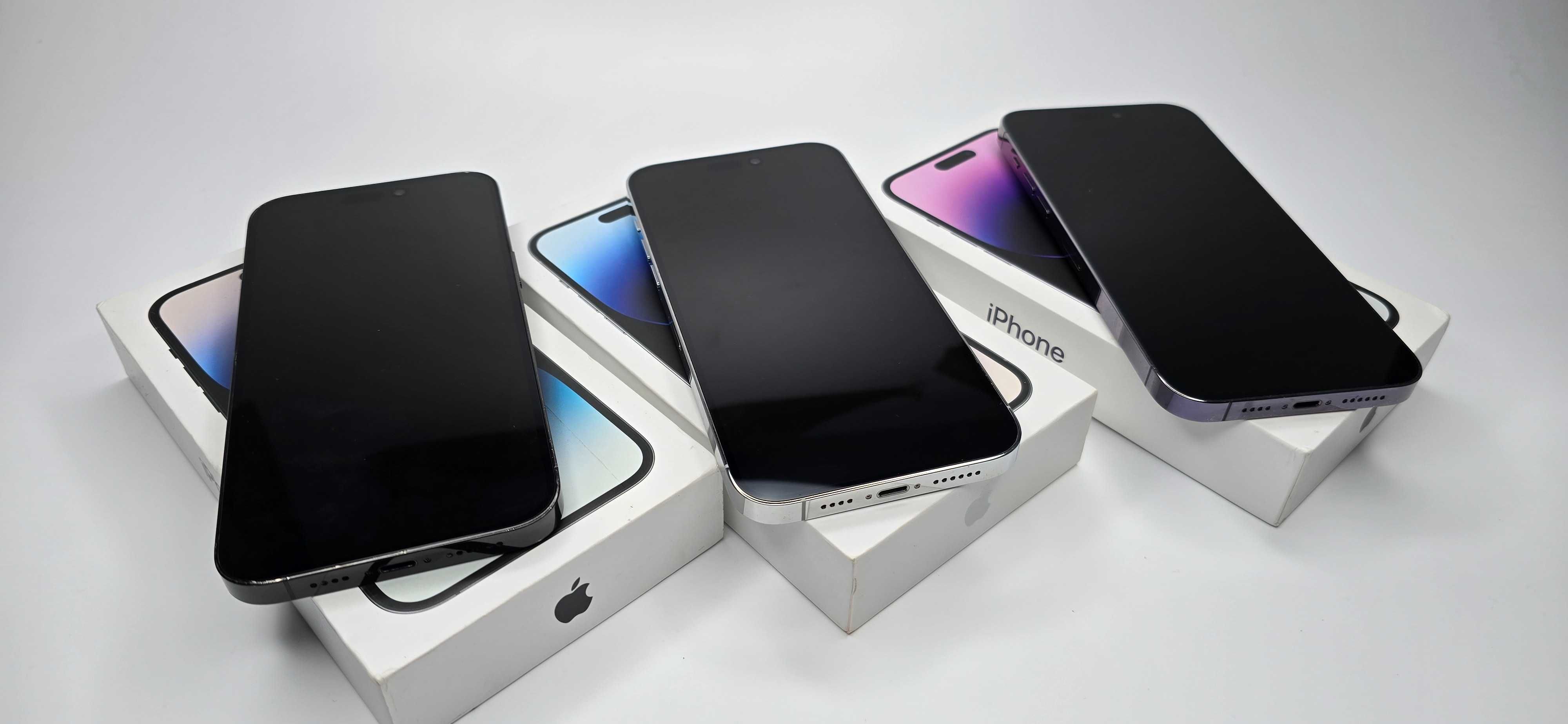 iPhone 14 Pro Max 256gb komplet , gwarancja, sklep, 3 kolory
