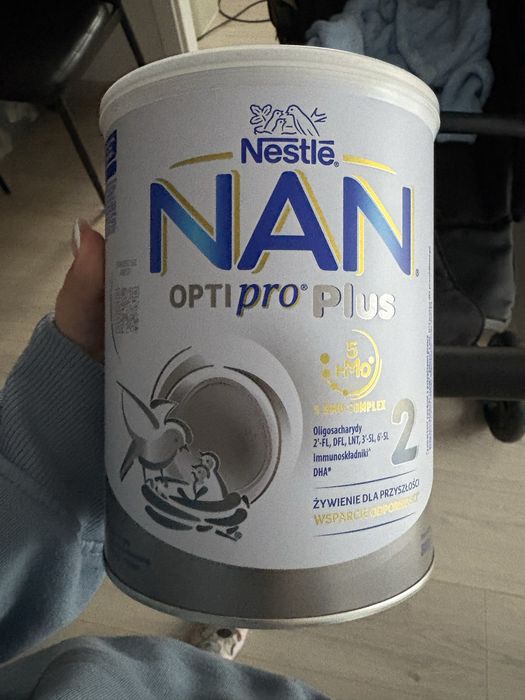 Mleko modyfikowane  3 puszki nan optipro plus 2