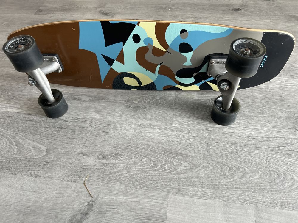 Skate longboard carver