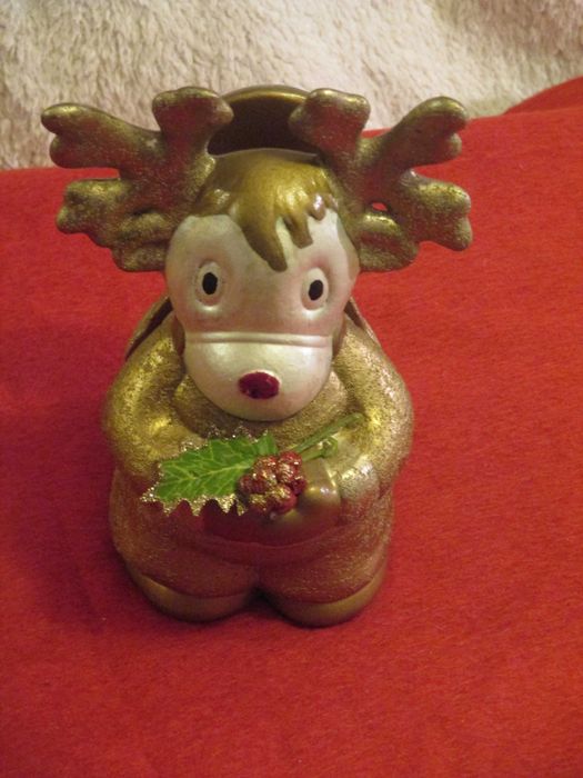 Porta guardanapos - Rena Rodolfo