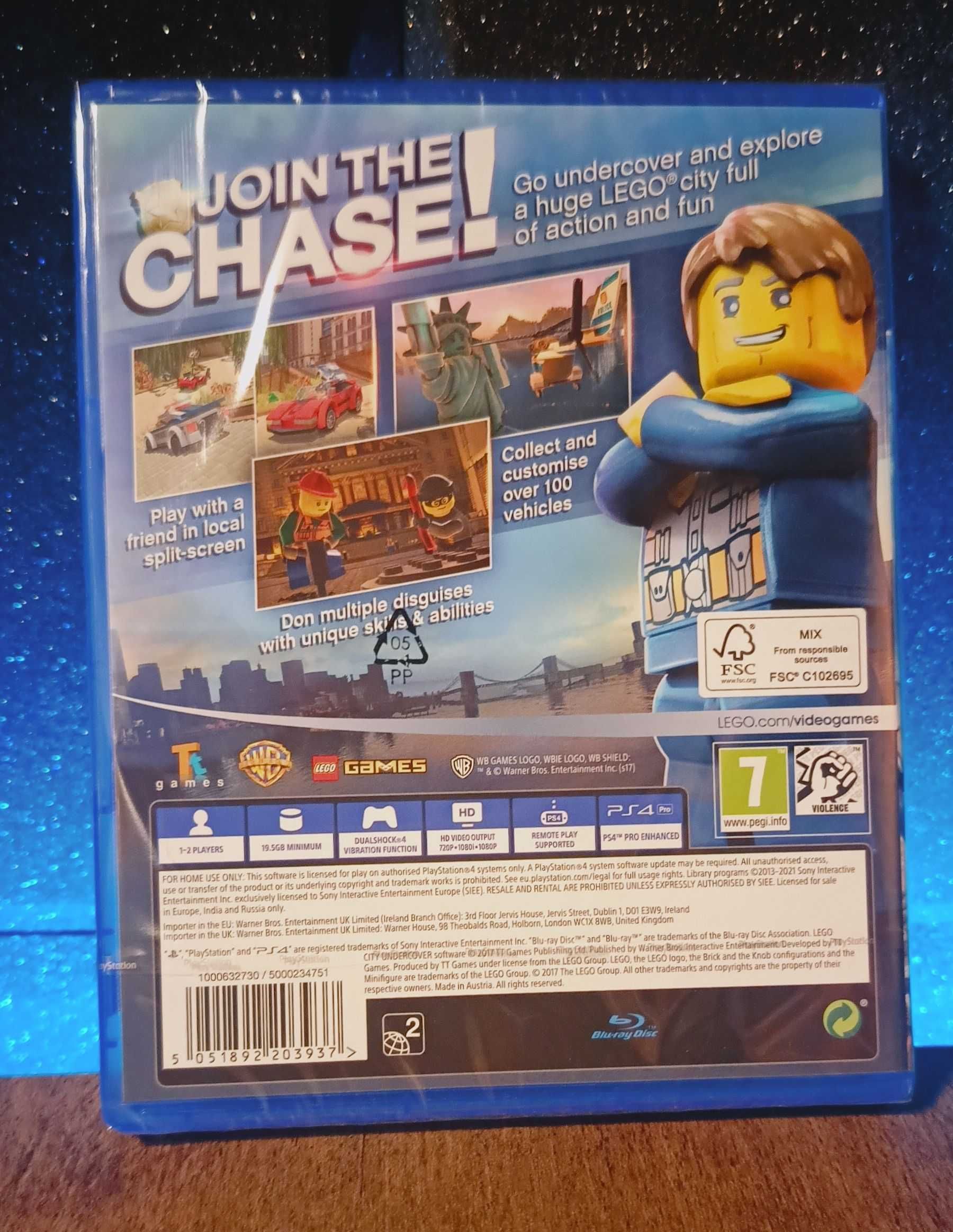 LEGO City: Tajny Agent PS4 / PS5 - policyjne LEGO PL