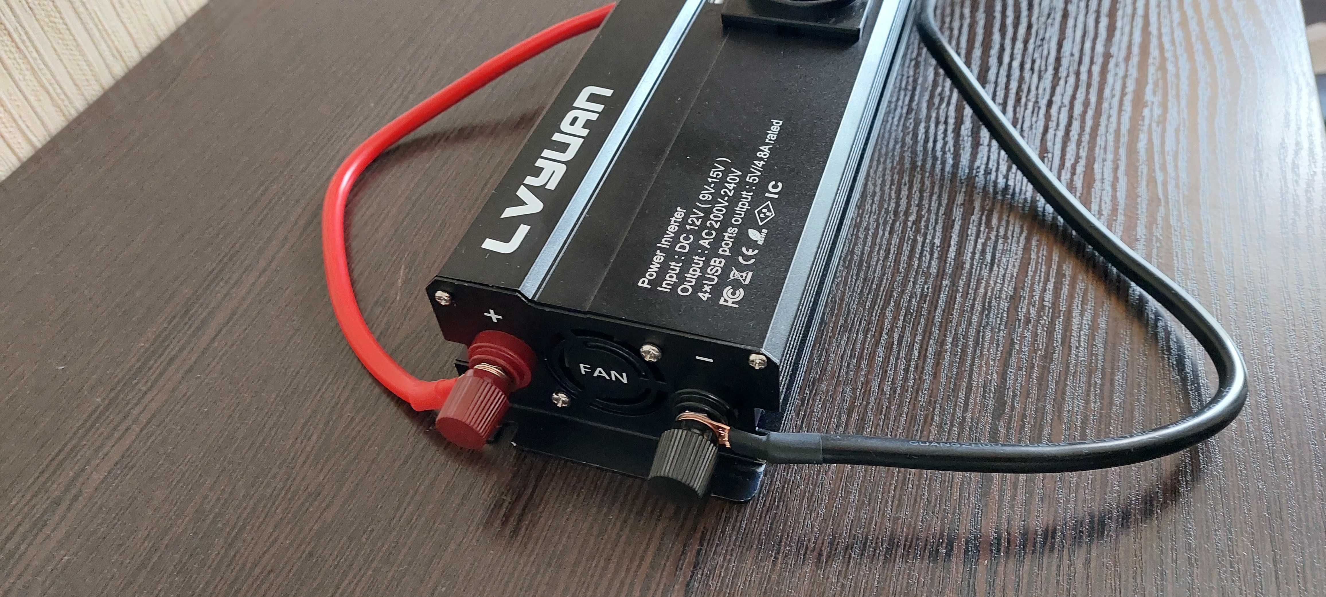 Преобразователь напряжения Lvyuan 12V-220V AC/DC 3000W