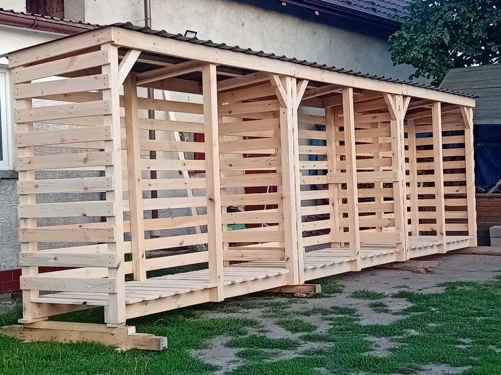 Drewutnia (schowek) na drewno