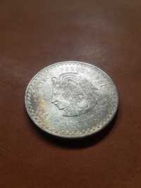 5 pesos 1948 Meksyk peso indianin