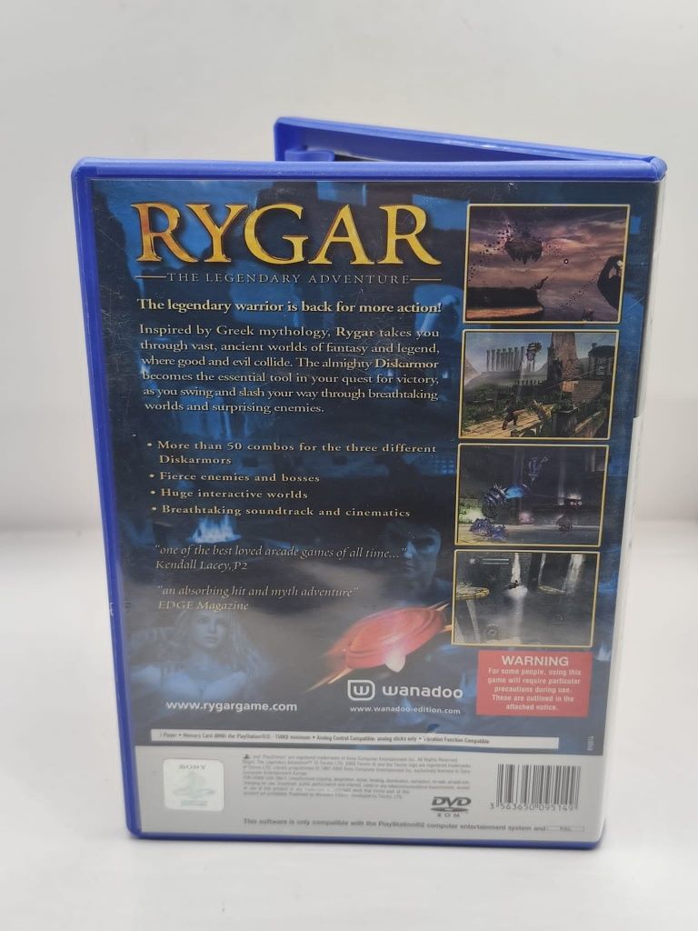 Rygar 3xA Ps2 nr 1719