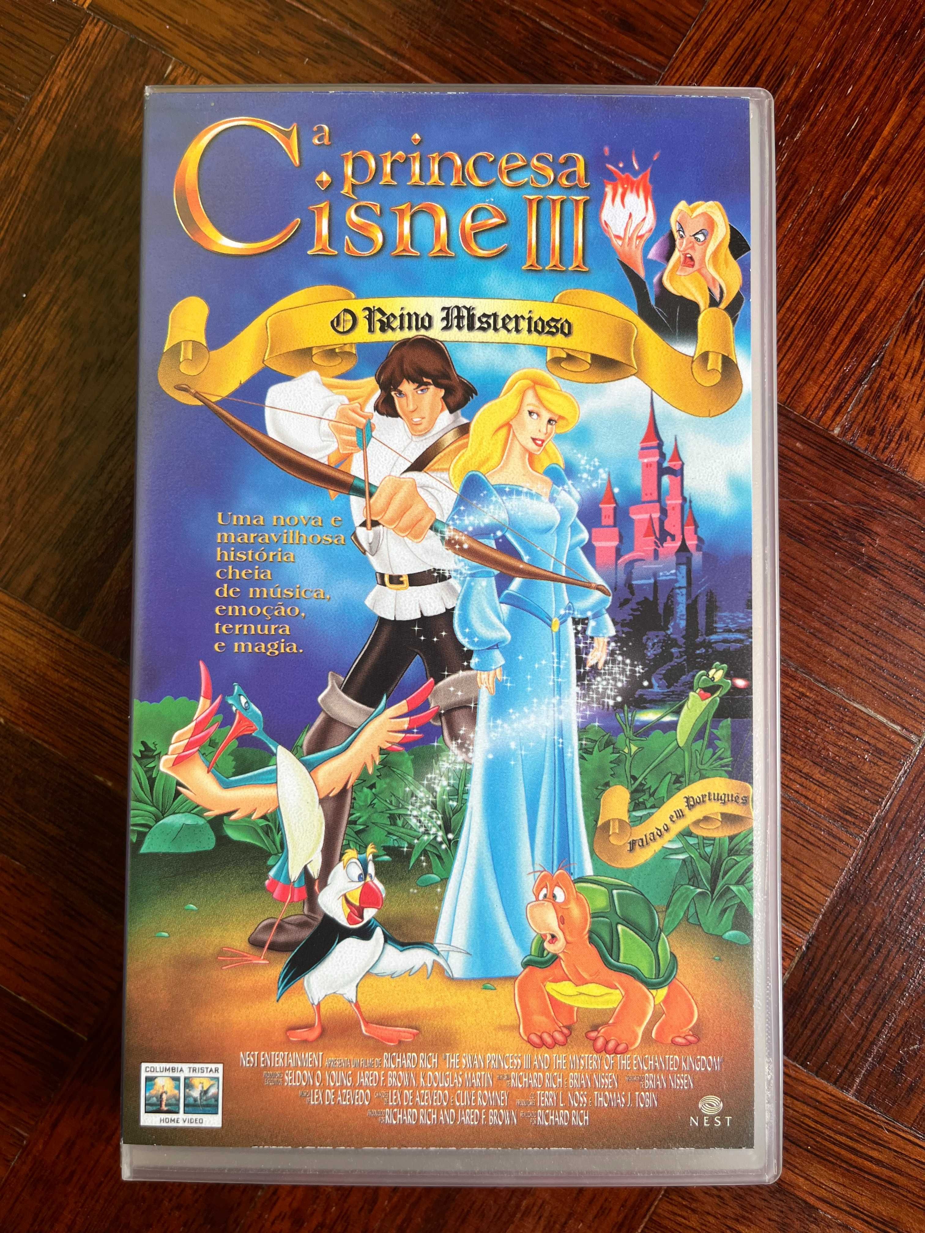 VHS A princesa cisne (1997-98, Rich) DUB PT-PT