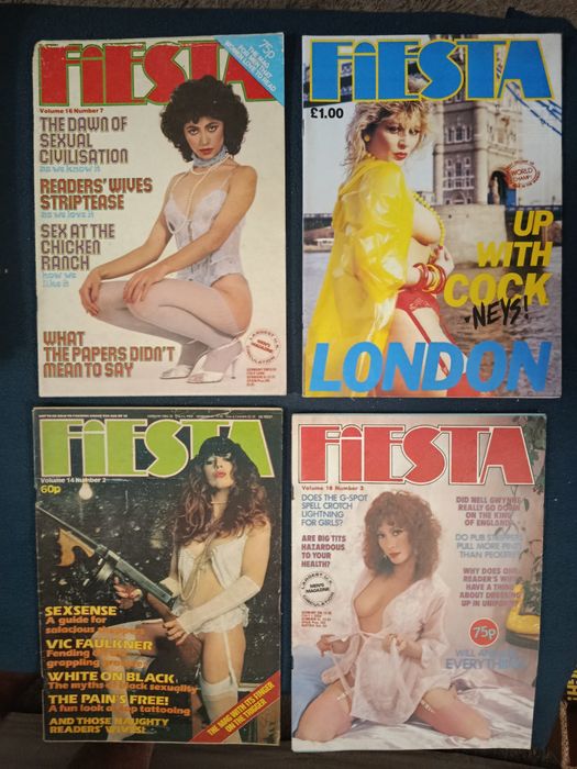Lote de Revistas FIESTA (eróticas)