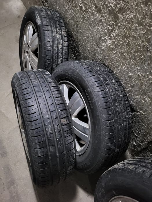 Alufelg z oponami - Dot22  4x100 komplet