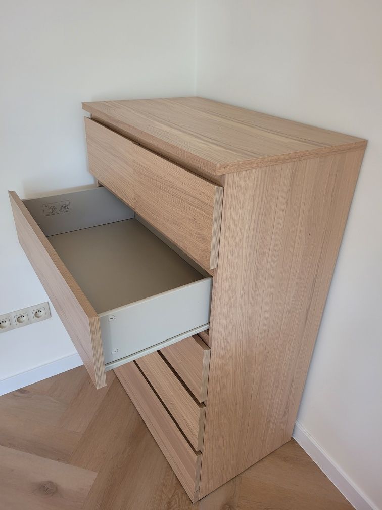 Komoda MALM IKEA 123/80/48