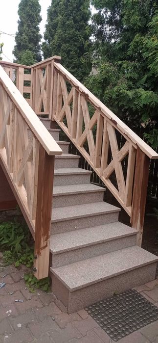 Balustrady drewniane