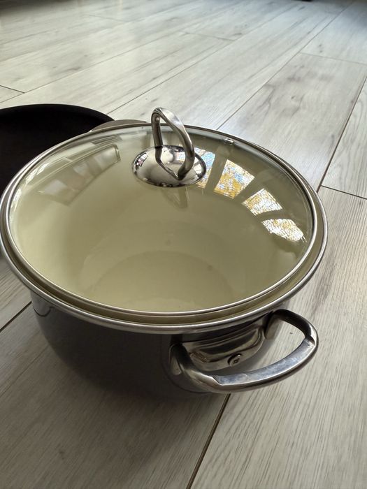 Zestaw garnków i patelni Emalia Olkusz