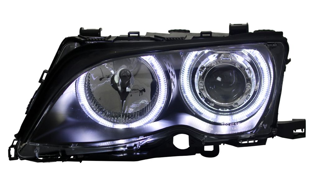 Lampy Reflektory BMW E46 01-05r BIAŁE RINGI CCFL