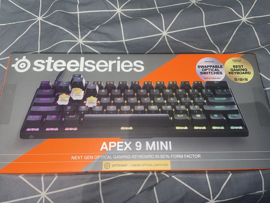 klawiatura gamingowa steel series apex 9 mini