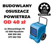 Wypożyczalnia osuszacz powietrza budowlany, profesjonalny