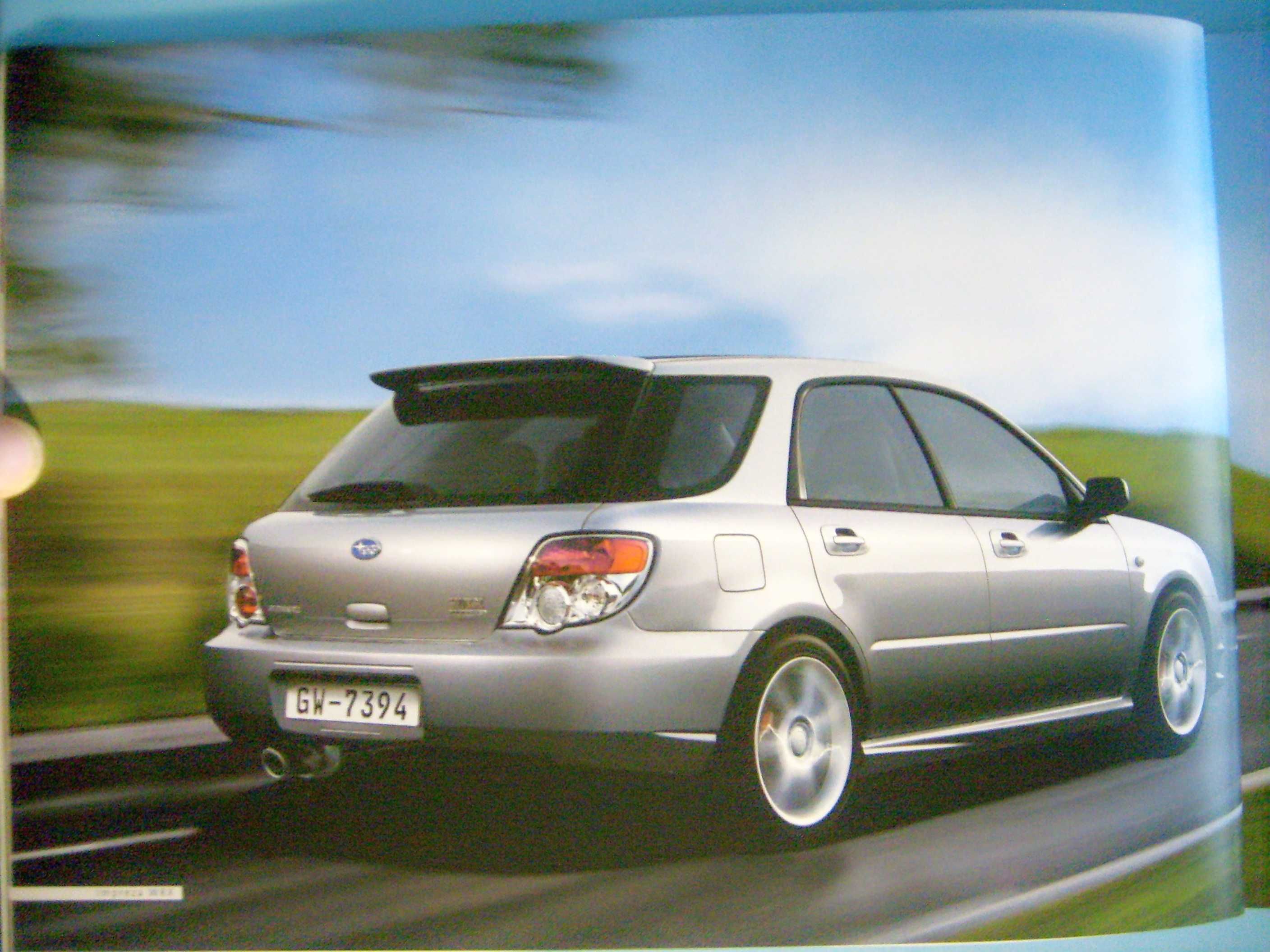 Subaru Impreza 2007 (GD) Sedan & Kombi POLSKA * prospekt 44 str. IDEAŁ