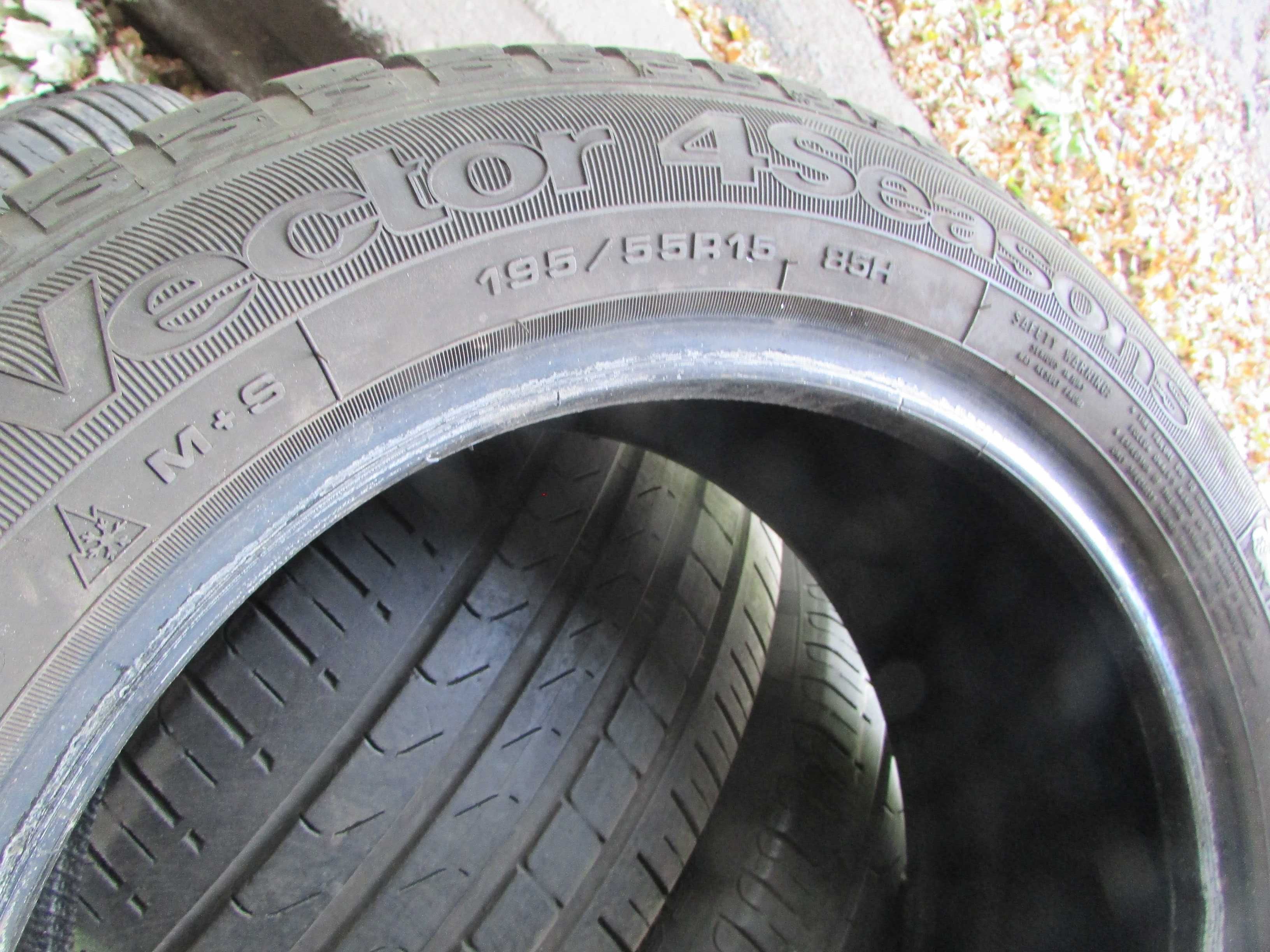 Шини всесезонні 195/55/R15 GoodYear Vector 4 Seasons