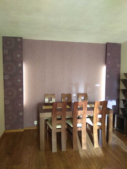 Stół 90x160/240 krzesła 6szt. ława