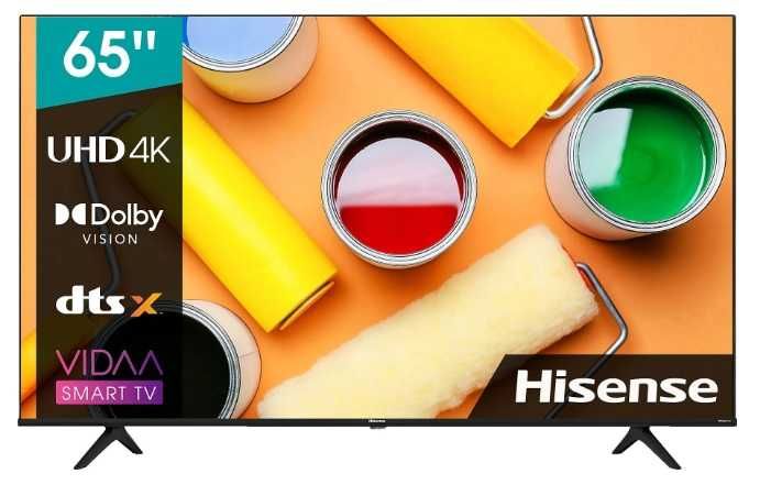 TV HISENSE 65" (65A6BG) LED Smart TV 4K Excelente Estado