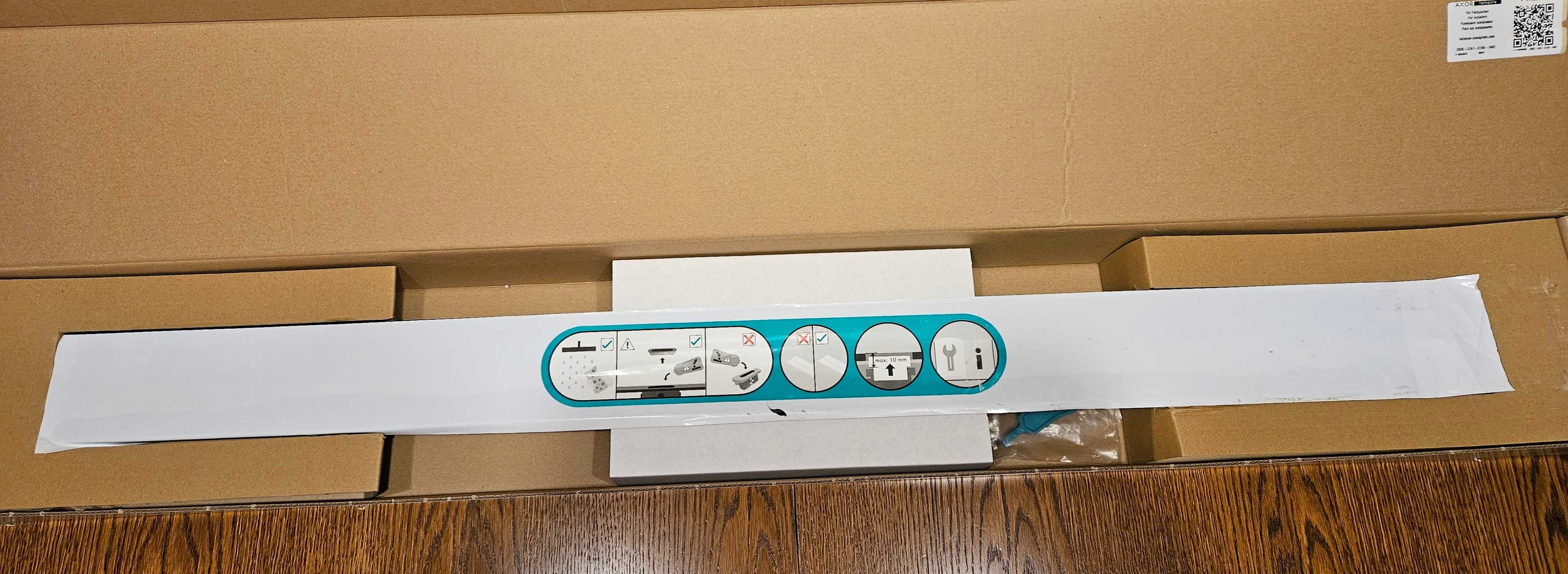 Hansgrohe Raindrain element zewnętrzny odpływu liniowego