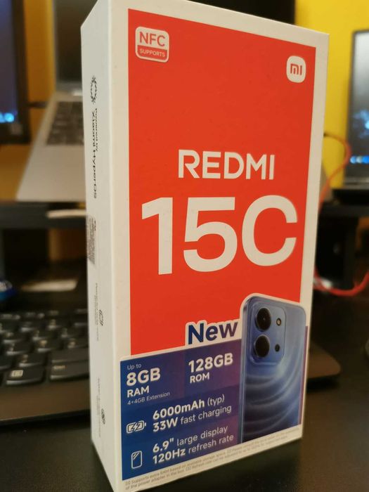 XIAOMI Redmi 15C 4G 4/128GB - NOWY z plomba!