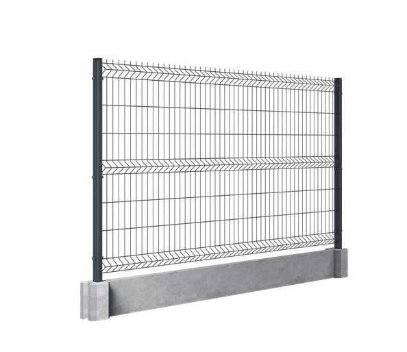 Ogrodzenie panel 3d 1,23m fi 4 RAL 7016 antracyt DARMOWA WYCENA, RATY