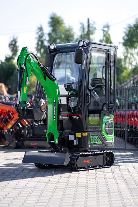 Minikoparka Kingway YAMA R10K Briggs & Stratton PB95 15KM 3 łyżki RS