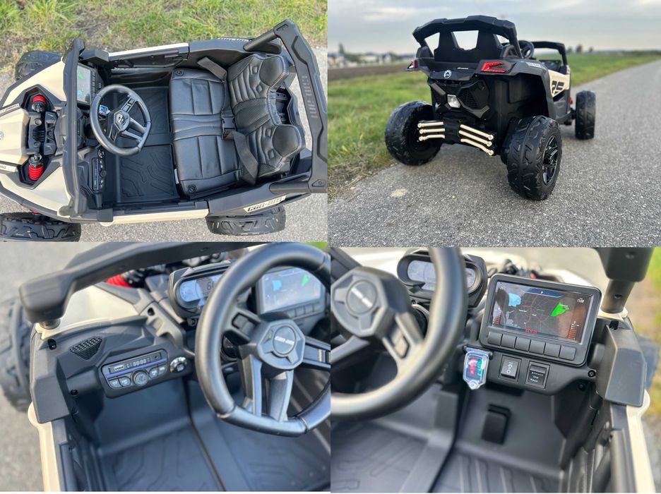 800W 24V 4x4 Auto na akumulator Samochód Buggy Maverick Pojazd dzieci