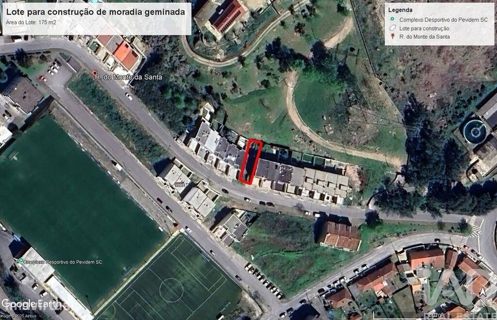 Terreno para construção em Selho (são jorge) de 175,00 m2