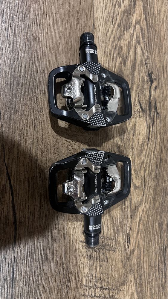 Pedały SPD LOOK x-track en-race nowe bloki