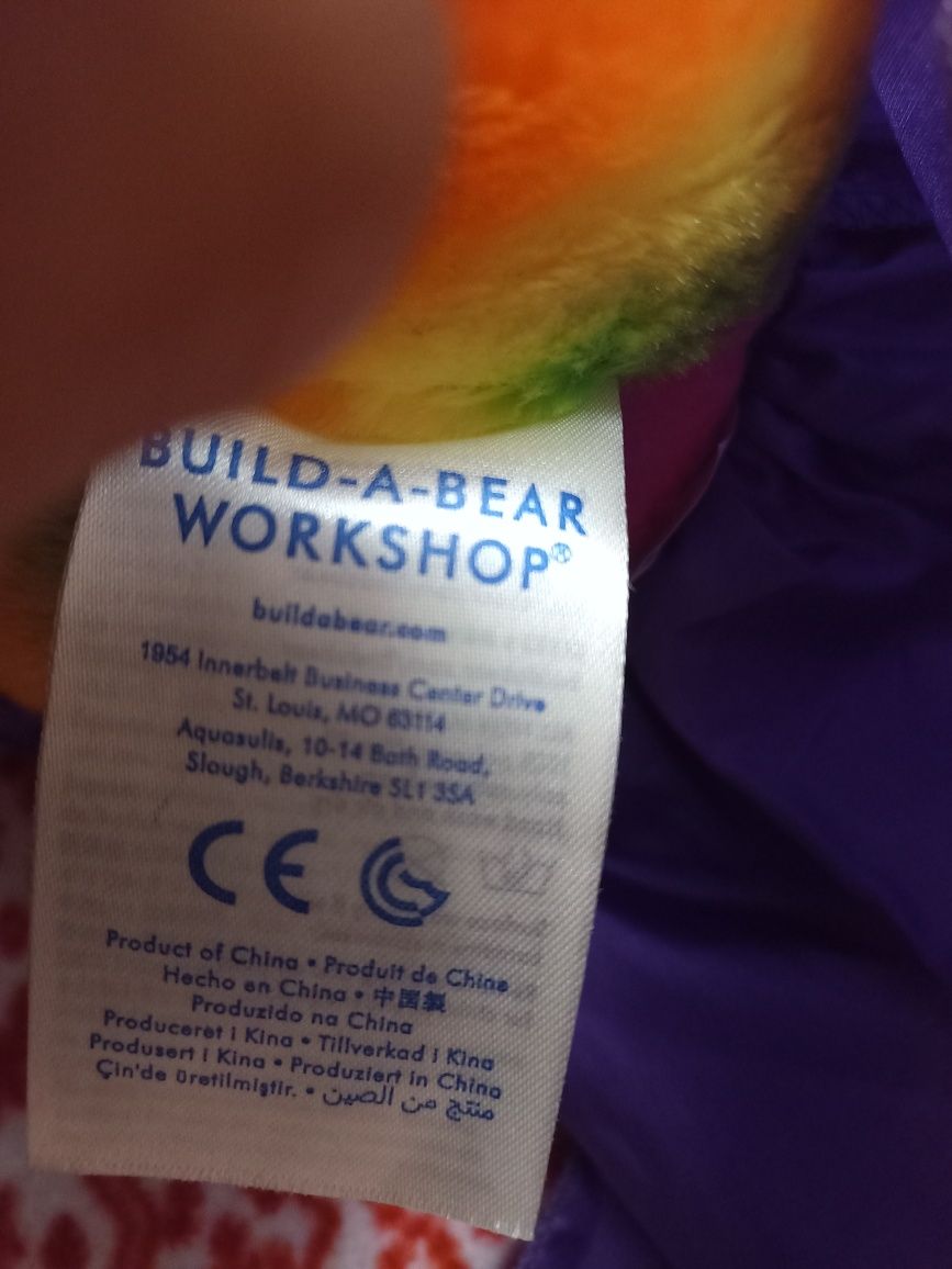 Build - a - Bear. Оригинал. Мягкий мишка. Медведь. Рост 40 см.