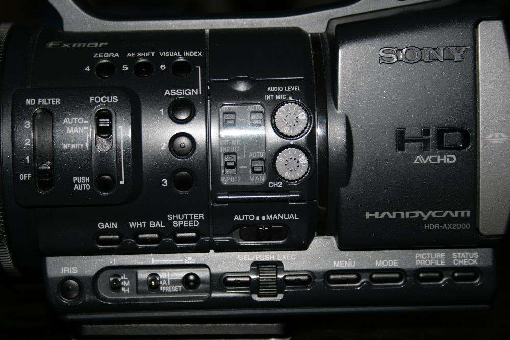 Camara de filmar Sony AX2000