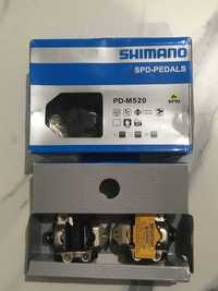 Оригинальные велосипедные педали SHIMANO PD M520