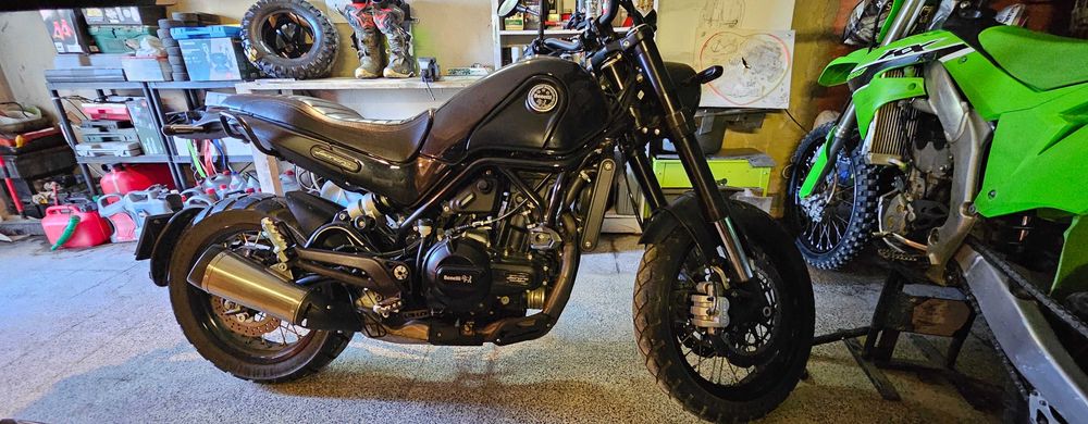 Benneli leoncino 500 trail 8000km como nova